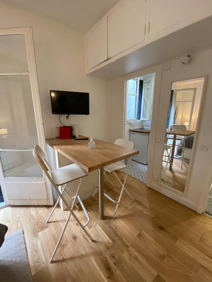 Ferienwohnung Alerte Bien Rare ! Studio Avec Terrasse Paris Exterior foto